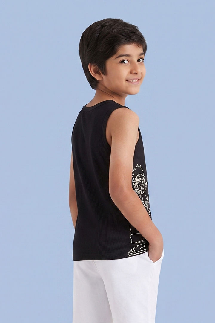 Lee Cooper Boys Naruto Vest (Pack of 2) - Multicolor — image 4